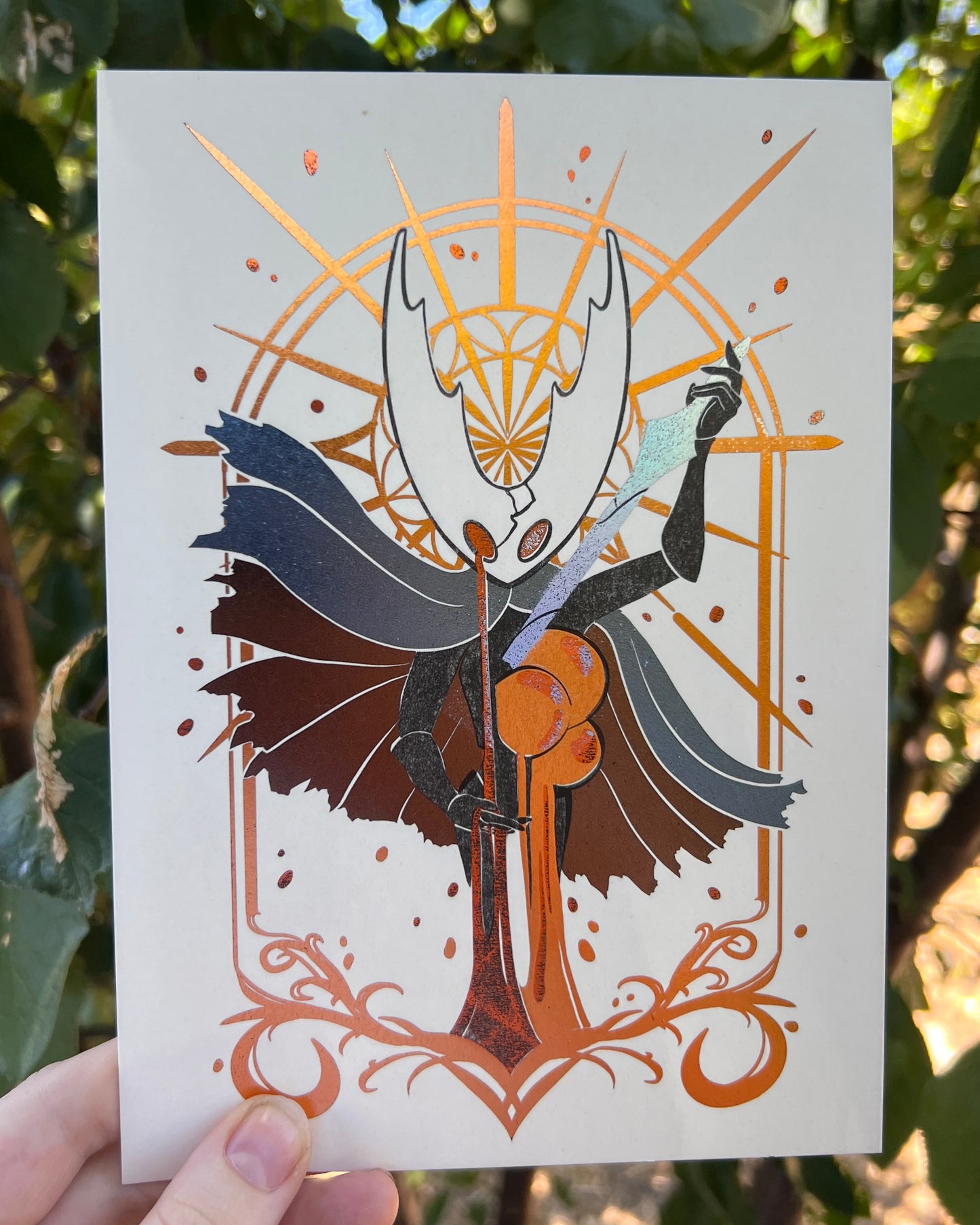 The Hollow Knight A5 Foil Print