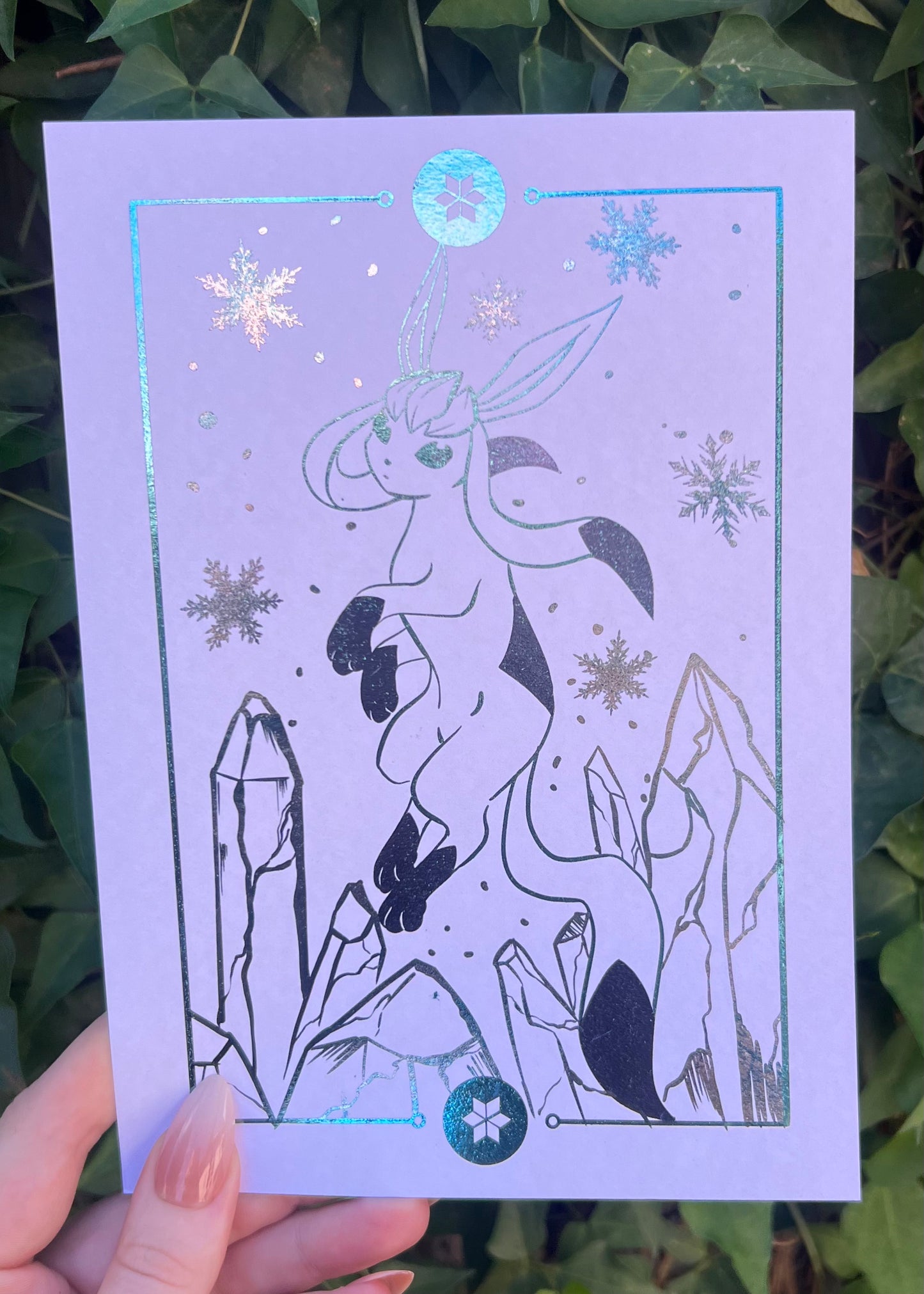 Ice Type Evolution A5 Foil Print