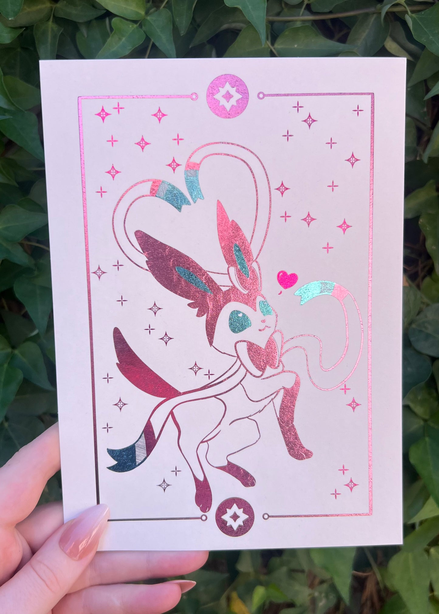 Fairy Type Evolution A5 Foil Print