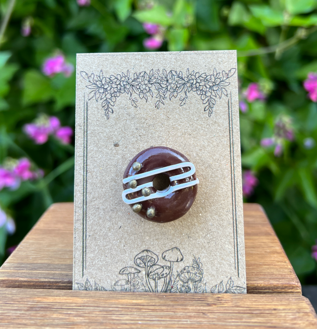 Chocolate Donut Magnet