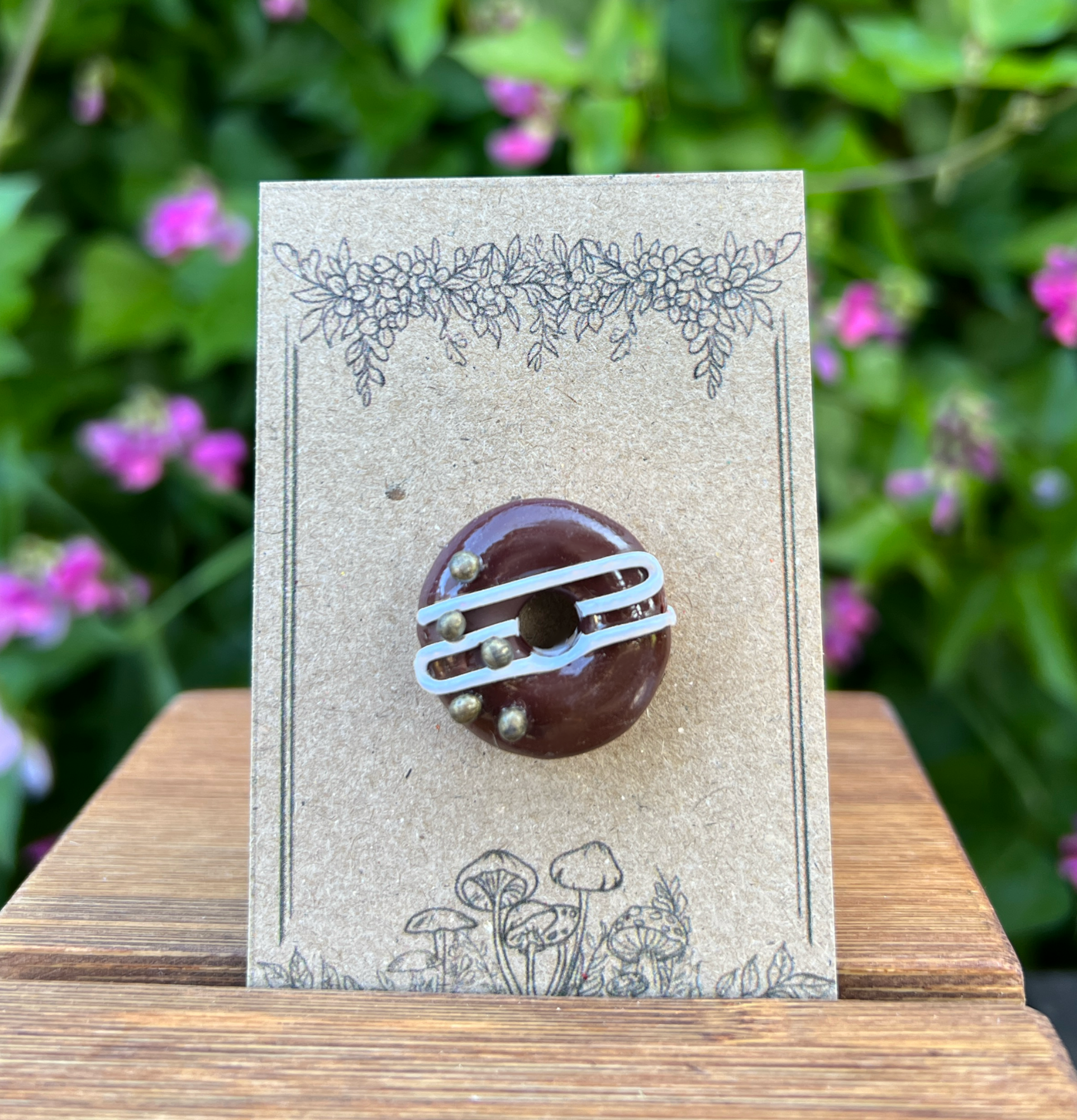 Chocolate Donut Magnet