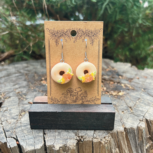 Citrus Donut Earrings