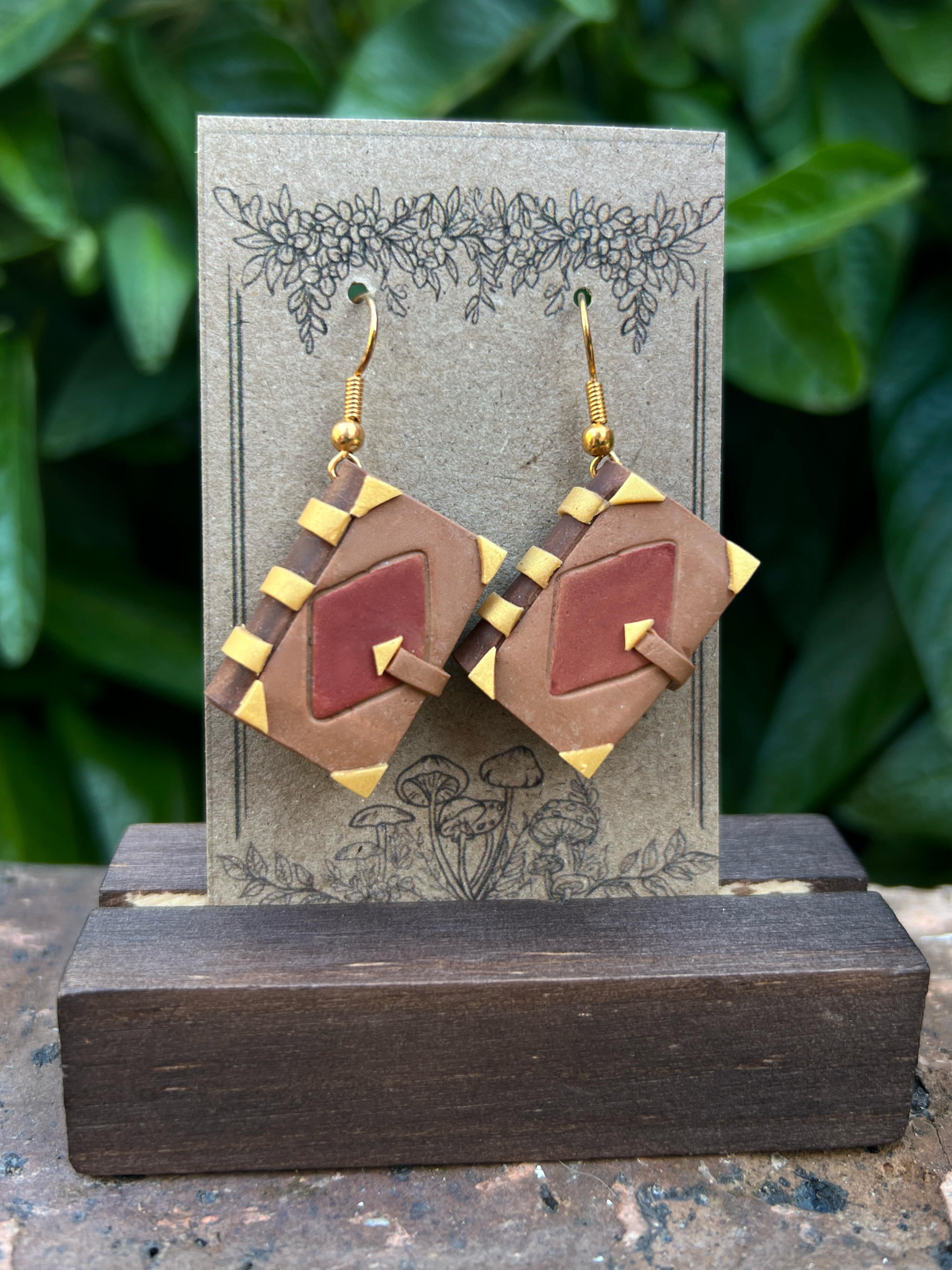 Classic Spellbook Earrings