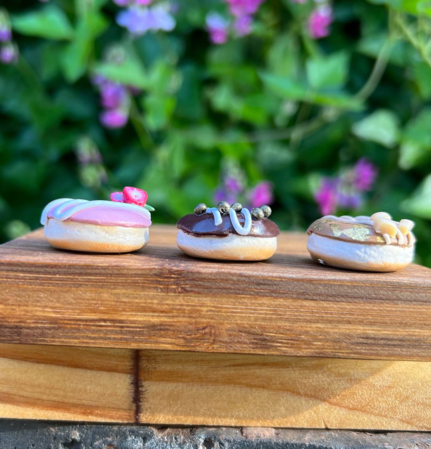 Strawberry Donut Magnet