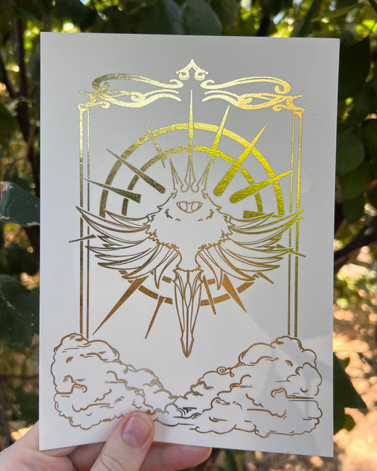 The Radiance A5 Foil Print