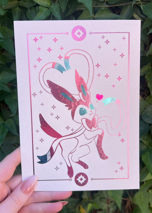 Fairy Type Evolution A5 Foil Print