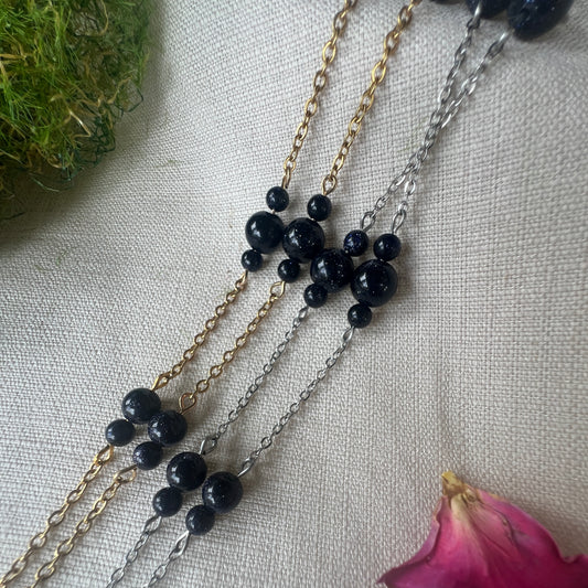 Blue Sandstone Glasses Chain