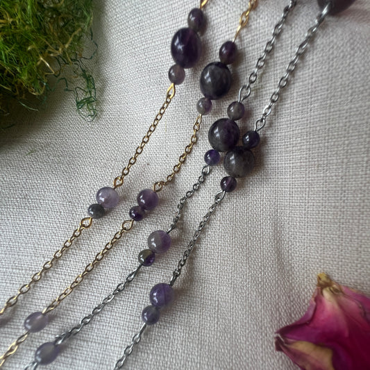 Amethyst Glasses Chain