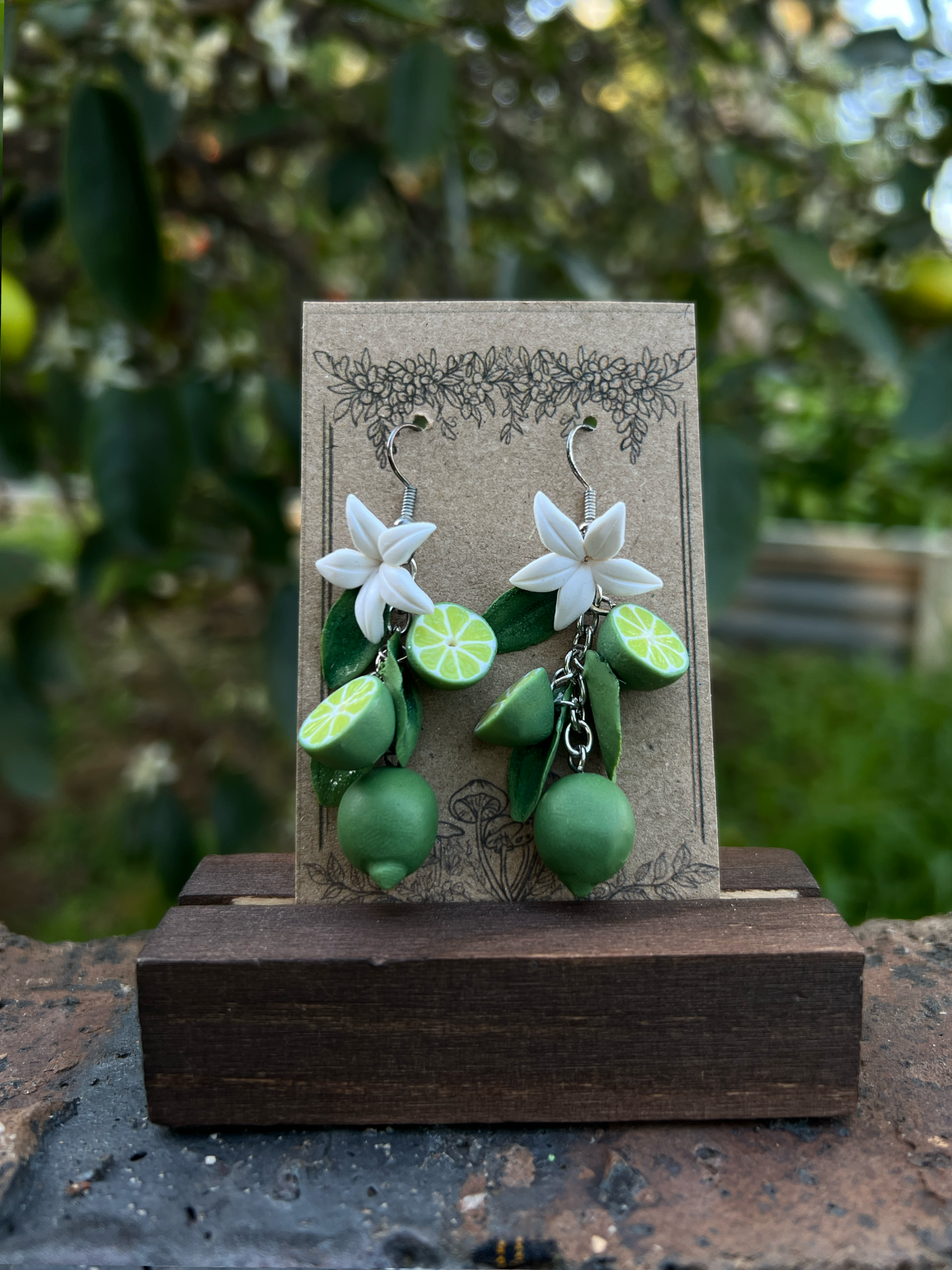 Lime Drop Earrings