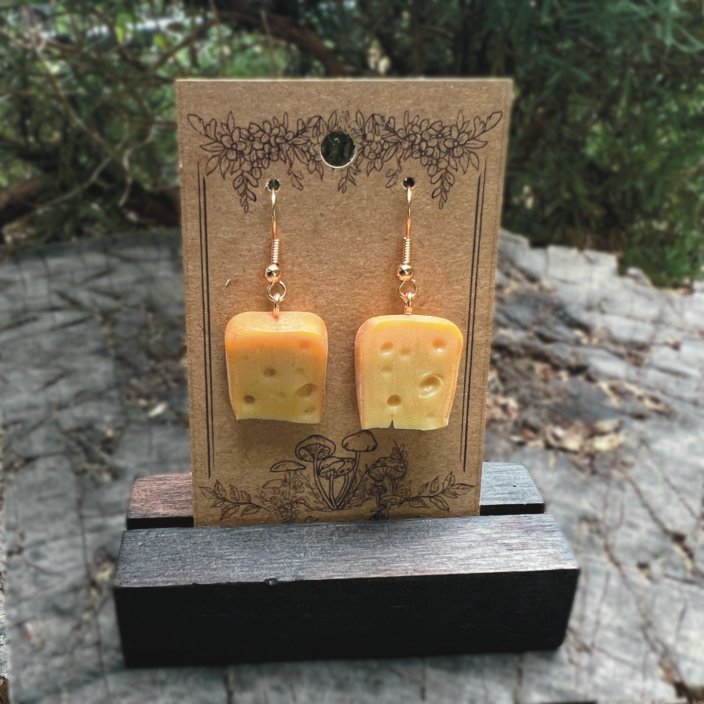 Swiss Cheese Earrings