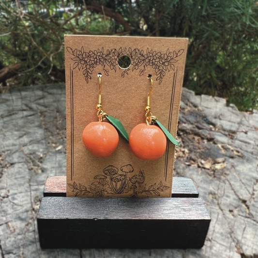 Whole Orange Earrings